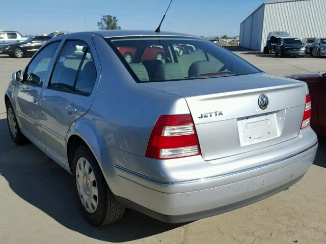 3VWRA69M95M033626 - 2005 VOLKSWAGEN JETTA GL SILVER photo 3