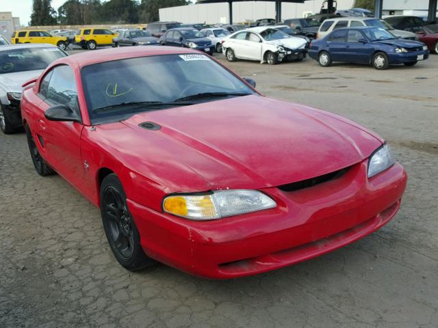 1FAFP4042WF129174 - 1998 FORD MUSTANG RED photo 1