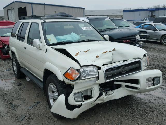 JN8DR09X43W704246 - 2003 NISSAN PATHFINDER WHITE photo 1