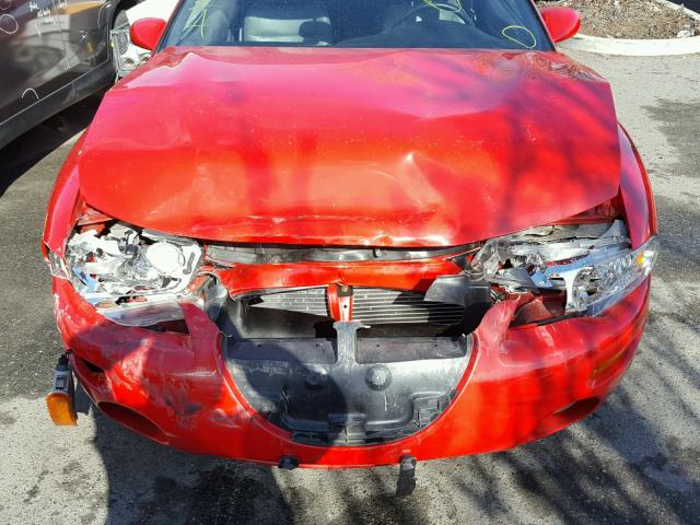 4C3AU52N1XE091620 - 1999 CHRYSLER SEBRING LX RED photo 7