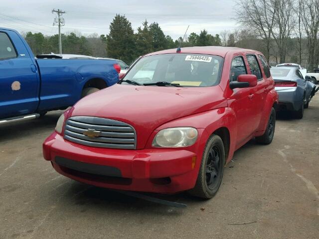 3GNBABFW4BS504454 - 2011 CHEVROLET HHR LT RED photo 2