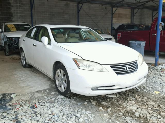 JTHBJ46G972076170 - 2007 LEXUS ES 350 WHITE photo 1