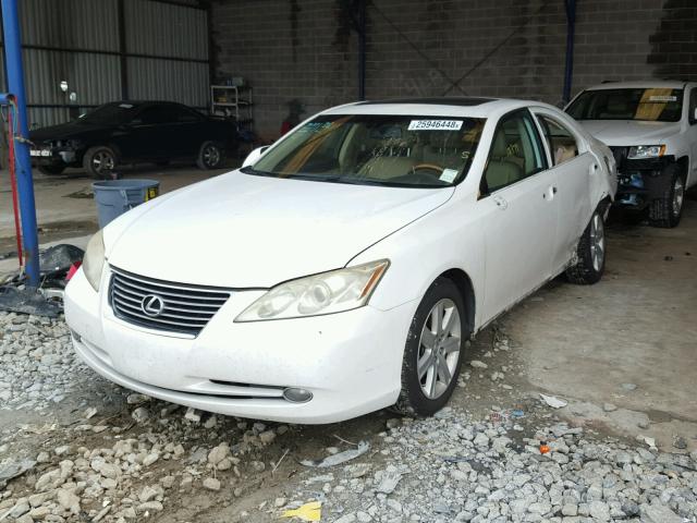 JTHBJ46G972076170 - 2007 LEXUS ES 350 WHITE photo 2