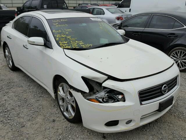 1N4AA5AP9CC846548 - 2012 NISSAN MAXIMA S WHITE photo 1