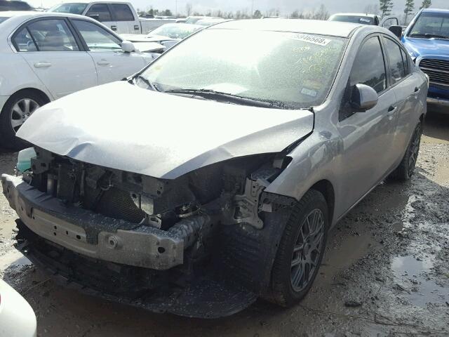 JM1BL1UF8C1523060 - 2012 MAZDA 3 I GRAY photo 2