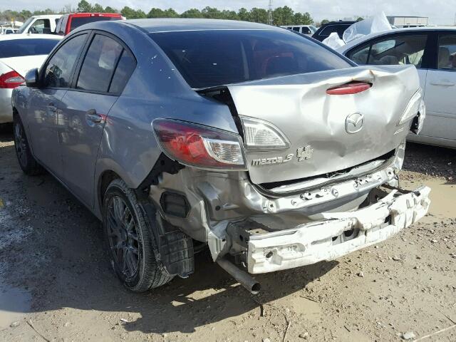 JM1BL1UF8C1523060 - 2012 MAZDA 3 I GRAY photo 3