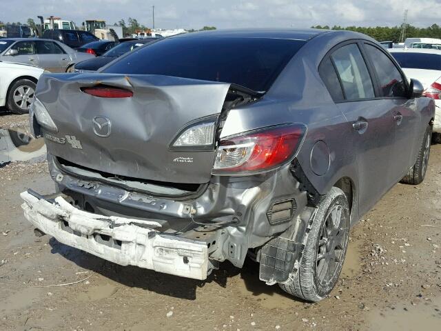 JM1BL1UF8C1523060 - 2012 MAZDA 3 I GRAY photo 4