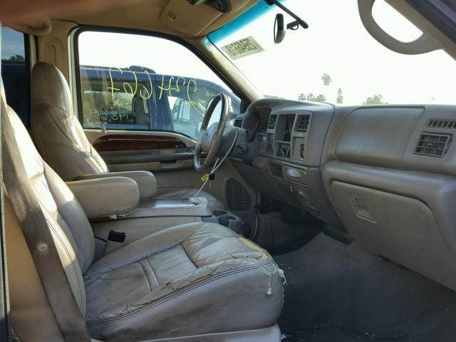 1FMNU43S3YEE50105 - 2000 FORD EXCURSION WHITE photo 5