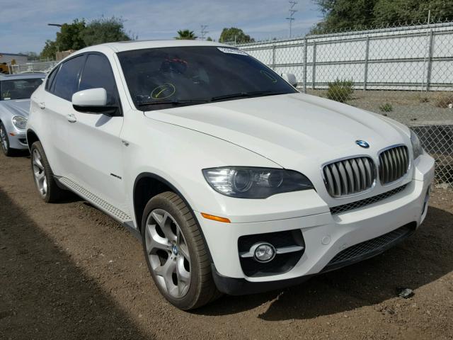 5UXFG2C52BLX06976 - 2011 BMW X6 XDRIVE3 WHITE photo 1