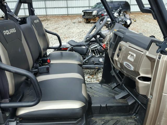 3NSRTE875FG497384 - 2015 POLARIS RANGER XP BROWN photo 5