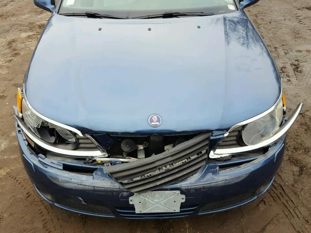 YS3ED59G283514555 - 2008 SAAB 9-5 2.3T BLUE photo 7