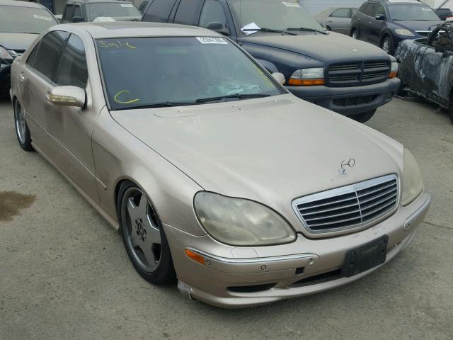 WDBNG73J72A245579 - 2002 MERCEDES-BENZ S 55 AMG GOLD photo 1