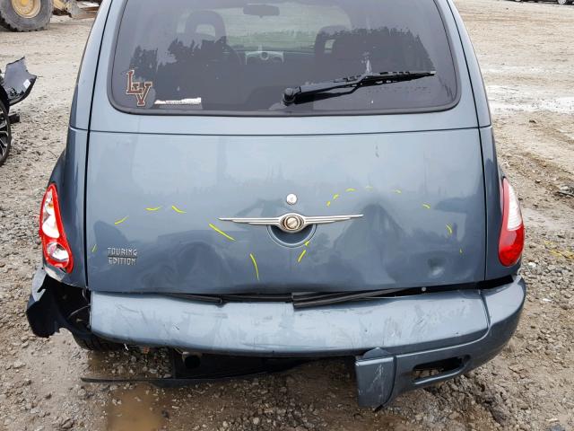 3A4FY58B66T338174 - 2006 CHRYSLER PT CRUISER BLUE photo 9