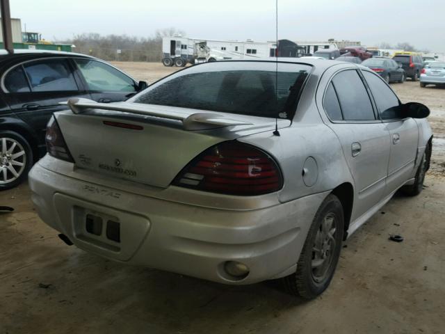 1G2NF52E84M541228 - 2004 PONTIAC GRAND AM S SILVER photo 4