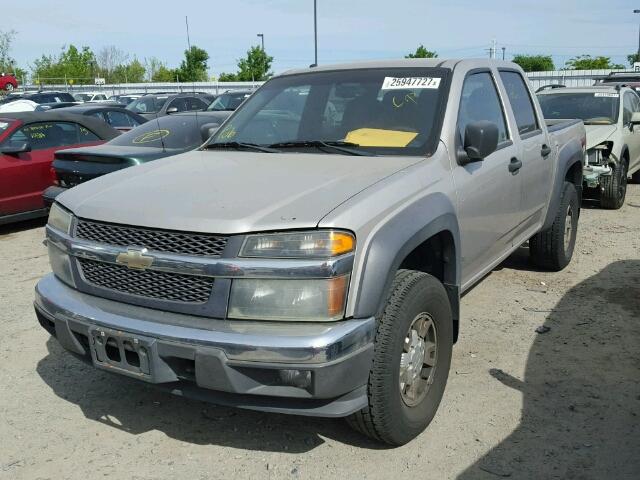 1GCDT136668183901 - 2006 CHEVROLET COLORADO BEIGE photo 2