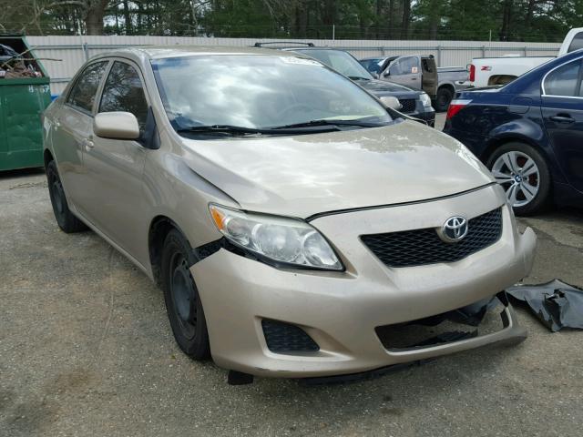 1NXBU4EEXAZ258072 - 2010 TOYOTA COROLLA BA GOLD photo 1