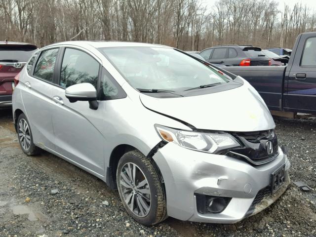 3HGGK5H8XFM771038 - 2015 HONDA FIT EX SILVER photo 1