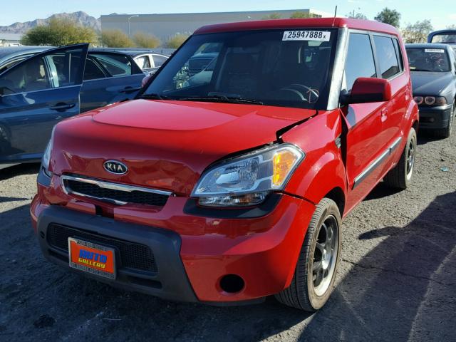 KNDJT2A22A7145864 - 2010 KIA SOUL + RED photo 2