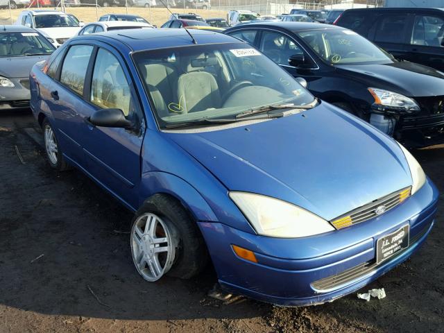 1FAFP34302W331758 - 2002 FORD FOCUS SE BLUE photo 1