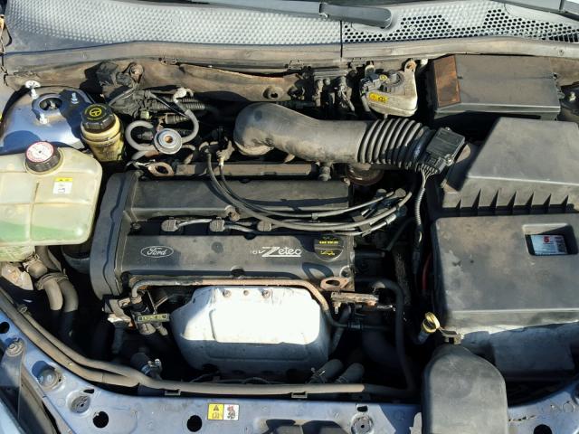 1FAFP34302W331758 - 2002 FORD FOCUS SE BLUE photo 7