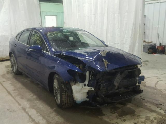 3FA6P0K94FR145848 - 2015 FORD FUSION TIT BLUE photo 1