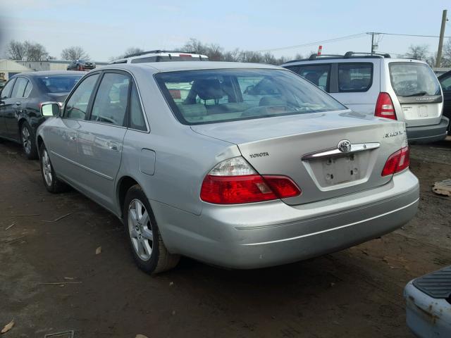 4T1BF28B74U344346 - 2004 TOYOTA AVALON XL SILVER photo 3