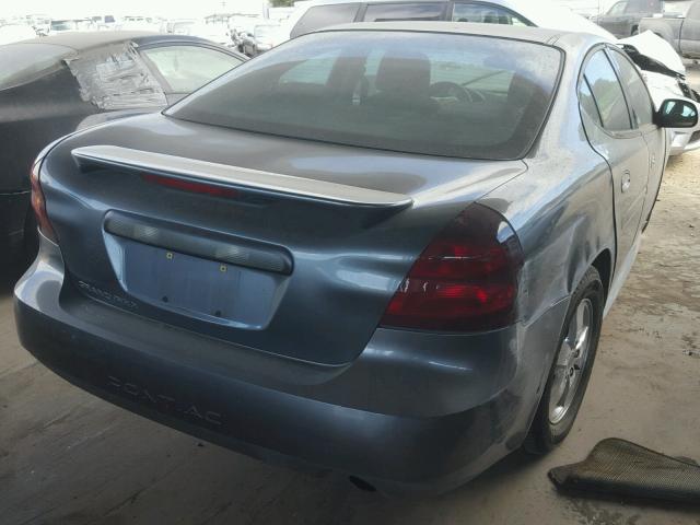 2G2WP522751230359 - 2005 PONTIAC GRAND PRIX GRAY photo 4