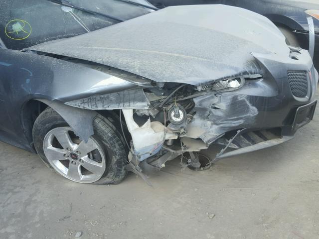 2G2WP522751230359 - 2005 PONTIAC GRAND PRIX GRAY photo 9