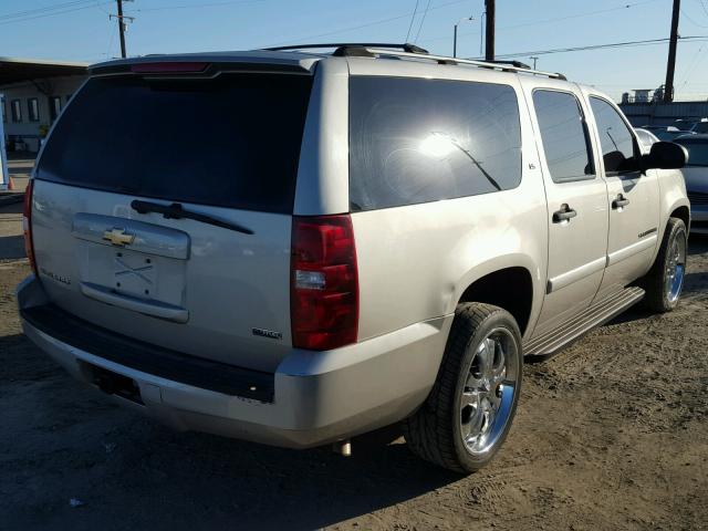 1GNFC16027R233048 - 2007 CHEVROLET SUBURBAN C GOLD photo 4