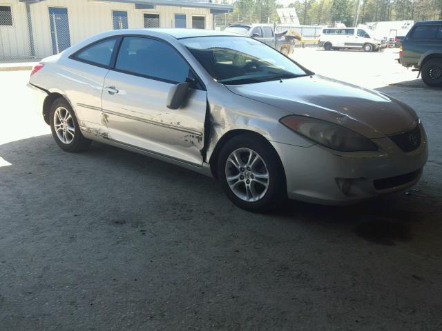 4T1CE38P06U750531 - 2006 TOYOTA CAMRY SOLA SILVER photo 1