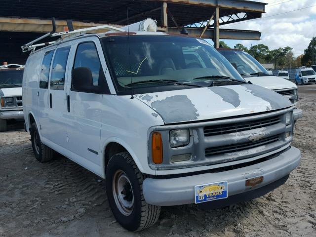 1GCHG35RX11227117 - 2001 CHEVROLET EXPRESS G3 WHITE photo 1