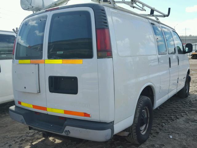 1GCHG35RX11227117 - 2001 CHEVROLET EXPRESS G3 WHITE photo 4