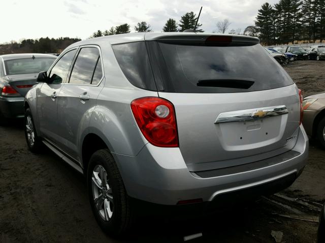 2GNALAEK3F1104742 - 2015 CHEVROLET EQUINOX LS SILVER photo 3