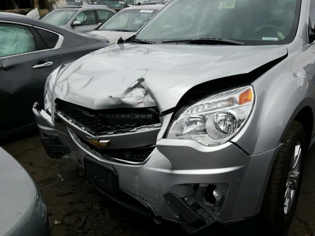 2GNALAEK3F1104742 - 2015 CHEVROLET EQUINOX LS SILVER photo 9