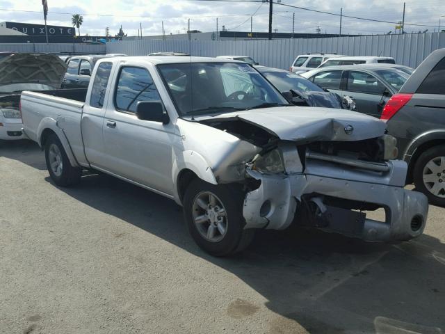 1N6DD26T14C452527 - 2004 NISSAN FRONTIER K GRAY photo 1