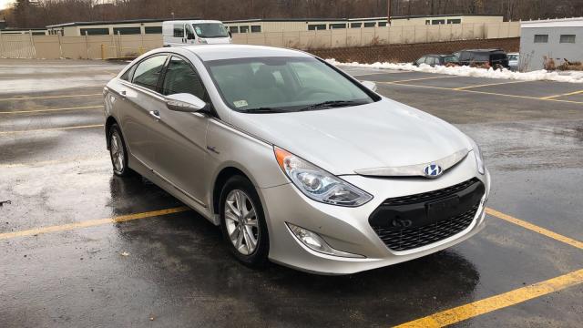 KMHEC4A49BA006426 - 2011 HYUNDAI SONATA HYB SILVER photo 1