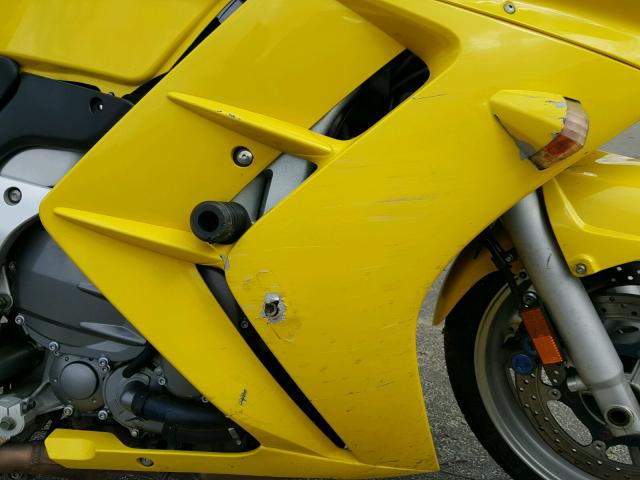 JYARP07E15A003927 - 2005 YAMAHA FJR1300 YELLOW photo 9