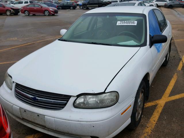 1G1NE52J52M556643 - 2002 CHEVROLET MALIBU LS WHITE photo 2