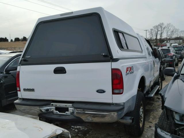 1FTWX31P36EB44768 - 2006 FORD F350 SRW S WHITE photo 4