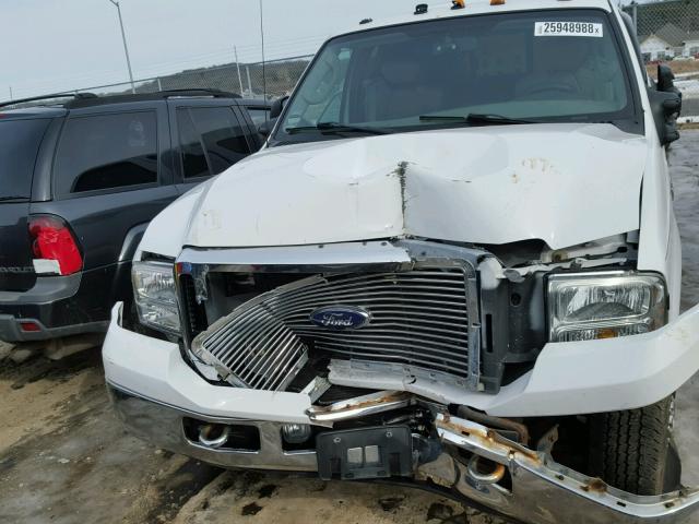 1FTWX31P36EB44768 - 2006 FORD F350 SRW S WHITE photo 7