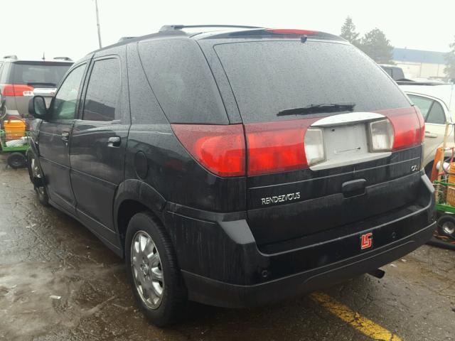 3G5DA03L36S571513 - 2006 BUICK RENDEZVOUS BLACK photo 3