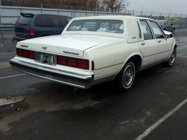 1G1BU51E7KA126835 - 1989 CHEVROLET CAPRICE CL 白色 照片 4