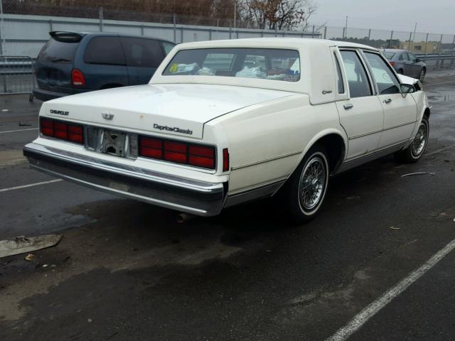 1G1BU51E7KA126835 - 1989 CHEVROLET CAPRICE CL WHITE photo 4