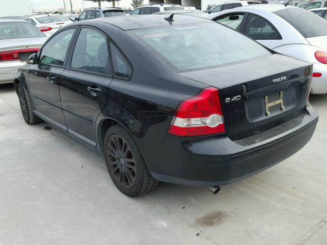 YV1MS682652058835 - 2005 VOLVO S40 T5 BLACK photo 3