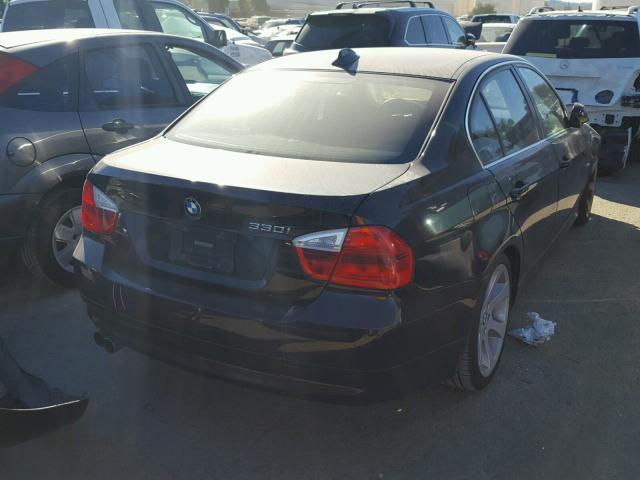 WBAVB33536KR75210 - 2006 BMW 330 I BLACK photo 4