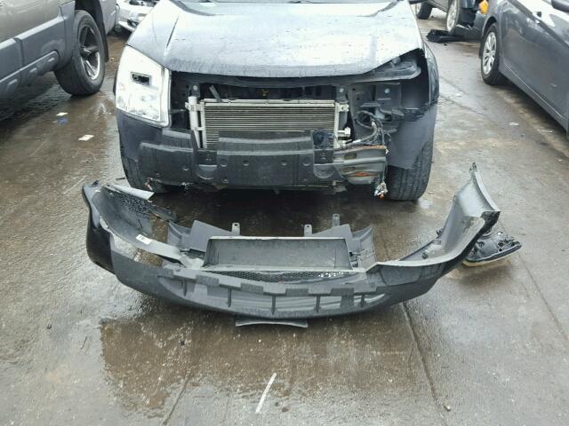 2CNDL63F266051328 - 2006 CHEVROLET EQUINOX BLACK photo 10