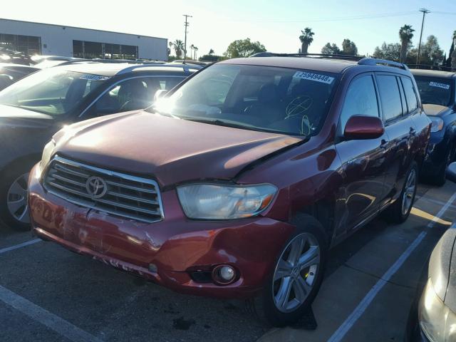 JTEES43A792133010 - 2009 TOYOTA HIGHLANDER BROWN photo 2