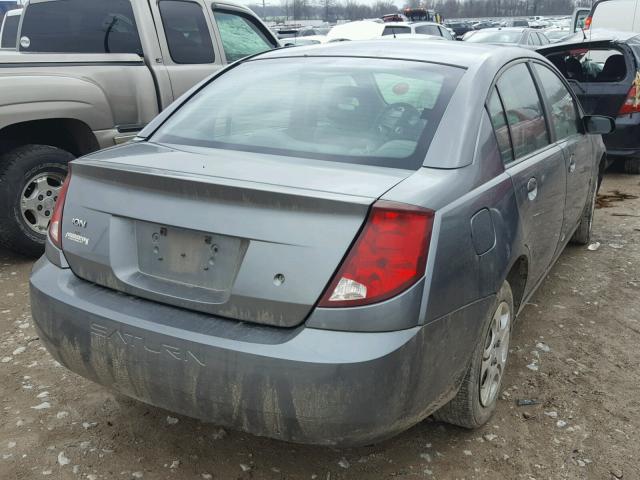 1G8AJ52F15Z168274 - 2005 SATURN ION LEVEL GRAY photo 4