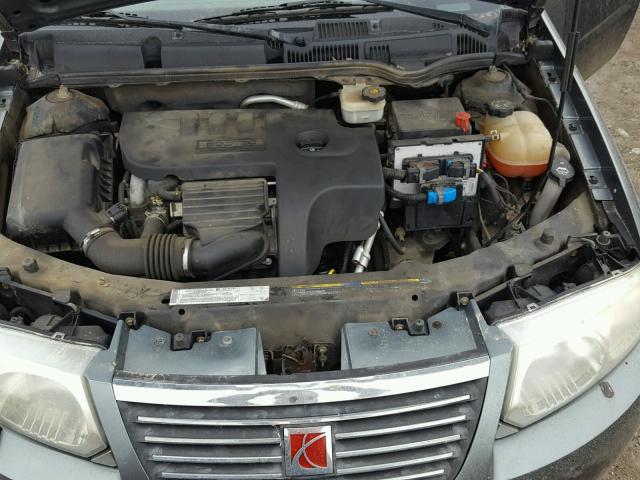 1G8AJ52F15Z168274 - 2005 SATURN ION LEVEL GRAY photo 7