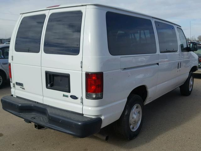 1FMNE1BL1EDB02181 - 2014 FORD ECONOLINE WHITE photo 4